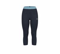 ODLO Tight intimo da donna Revelstoke Performance Wool Warm 3/4 blu | L