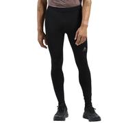 ODLO Tights Essential - leggings running - uomo M Black man Recycled Materials,Fair Wear Foundation