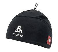 ODLO Hat Polyknit Fan Warm Eco - Uomo - Nero - Taglia unica- modello 2025