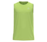 Odlo Uomini Essential Tank Abbigliamento da Running Camicia da Corsa Sharp Green - Verde Chiaro XL