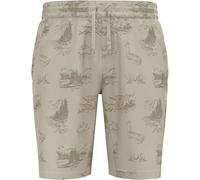 Odlo Uomo Essential Print Pantaloncini, Agate Gray, L