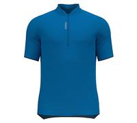 Odlo Uomo Maglia a maniche corte per ciclismo con zip a metà ESSENTIALS