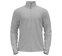 Odlo Uomo Maglia a maniche lunghe con zip BERRA, Grey Melange, S
