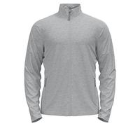 Odlo Uomo Maglia a maniche lunghe con zip BERRA, Grey Melange, XXL