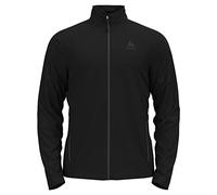 Odlo Uomo Maglia a maniche lunghe con zip BERRA, Nero, S