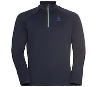 ODLO Mid Layer 1/2 Zip Besso - Uomo - Blu - Taglia XXL- modello 2024