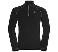 Odlo Uomo Maglia a Maniche Lunghe con Zip RIGI