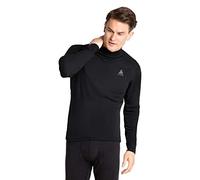 ODLO Active Warm Eco Bl Top Turtle Neck L/s - Uomo - Nero - Taglia XL- modello 2024