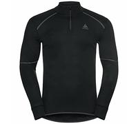 ODLO T-shirt Ml 1/2 Zip X-warm - Uomo - Nero - Taglia L- modello 2026