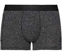 Odlo Uomo Suw Bottom Boxer Millennium Leinencool Shorts, Nero Melange, S