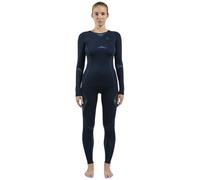 ODLO Winter Specials Performance Evolution Warm - set intimo - donna Blue/Green L