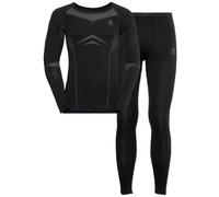 ODLO Winter Specials Performance Evolution Warm - set intimo - uomo L Black/Grey man Fair Wear Foundation