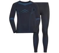 ODLO Winter Specials Performance Evolution Warm - set intimo - uomo S Dark Blue man Fair Wear Foundation