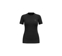 T-shirt intima Odlo The Natural Merino 160 manica corta nero donna - S