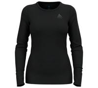 Odlo - Women's Baselayer Top Crew Neck L/S Merino 200 - Intimo lana merinos L nero