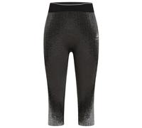 Odlo - Women's BL Bottom 3/4 Performance Warm Blackcomb - Intimo sintetico XL nero