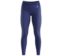 Odlo - Women's BL Bottom Long Performance Warm Eco - Intimo sintetico XS blu