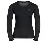 Odlo - Women's BL Top Crew Neck L/S Active F-Dry Light - Intimo sintetico M nero