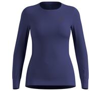 Odlo - Women's BL Top Crew Neck L/S Active Warm Eco - Intimo sintetico 3XL blu
