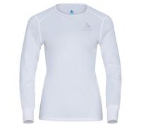 Odlo - Women's BL Top Crew Neck L/S Active Warm Eco - Intimo sintetico XXL bianco/grigio