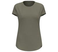 Odlo - Women's Essential Natural T-Shirt Crew Neck S/S - Maglia funzionale L grigio/olivia