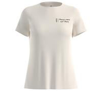 Odlo - Women's Essential Print T-Shirt Crew Neck S/S - Maglia da corsa S beige/grigio