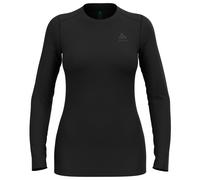 Odlo - Women's Merino 160 Bl Top Crew Neck L/S - Intimo lana merinos M nero