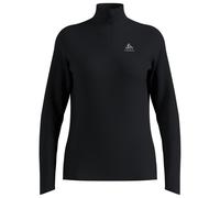 Odlo - Women's Mid Layer 1/2 Zip Essential Ceramiwarm - Maglia funzionale L nero