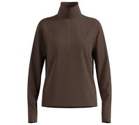 Odlo - Women's Mid Layer 1/2 Zip Essential Thermal - Maglia da corsa M marrone