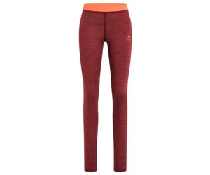 Odlo - Women's Natural Performance Wool 130 Base Layer Tights - Intimo lana merinos S rosso