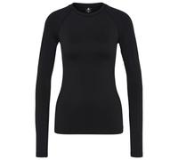 Odlo - Women's Performance Warm Bl Top Crew Neck L/S - Intimo sintetico XL nero