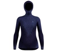 Odlo - Women's Performance Warm Blackcomb Bl Facemask L/S - Intimo sintetico XS blu