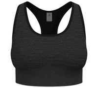ODLO Seamless Medium Padded W - reggiseno sportivo medio sostegno - donna XL Black woman Recycled Polyamide,Oeko-Tex 100,Fair Wear Foundation