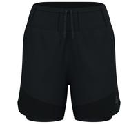 Odlo - Women's X-Alp Trail 5'' 2-In-1 Short - Pantaloncini da running M nero