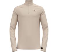 ODLO X-alp Ceramiwarm Mid Layer 1/2 Zip - Uomo - Beige - Taglia XL- modello 2024