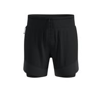 Odlo X - Alp Trail 6in 2in1 Pantaloncini da corsa Uomini nero