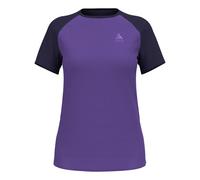 Odlo Donna X-ALP Trail tee Laufbekleidung Maglia Da Corsa Afterparty - Eclipse - Lilla M