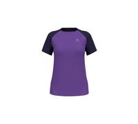 Odlo x alp trail womens maglia a maniche corte viola blu