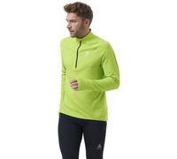 ODLO Zeroweight 1/2 Zip - felpa in pile - uomo M Light Green man Fair Wear Foundation