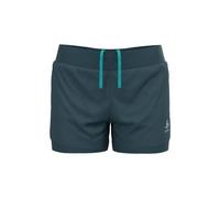 Odlo zeroweight 3 inch women s 2 in 1 shorts grey