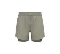 Shorts 2 in 1 Odlo Zeroweight Gris M