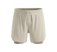 Odlo Zeroweight 5in 2in1 Pantaloncini da corsa Uomini - grigio, oliva
