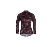 Odlo zeroweight ceramiwarm red zip top donna