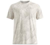 Odlo - Zeroweight Chill-Tec Print T-Shirt Crew Neck S/S - Maglia da corsa XXL grigio