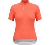 ODLO Zeroweight Chill-tec S/u Collar S/s Full Zip W - Donna - Arancione - Taglia L- modello 2024