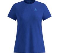 Odlo Zeroweight Engineered Chill-tec Short Sleeve T-shirt Blu S Donna
