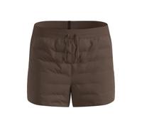 Odlo Zeroweight Insulator Pantaloncini da Corsa Donna Marrone - Brown Granite S
