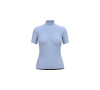 Odlo zeroweight performance wool 125 maglia a maniche corte da donna blu