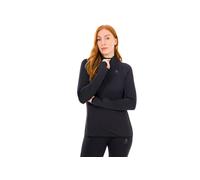 Odlo Zeroweight Warm Half Zip Sweatshirt Nero S Donna