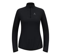 Odlo Zeroweight Warm Half Zip Sweatshirt Nero S Donna
